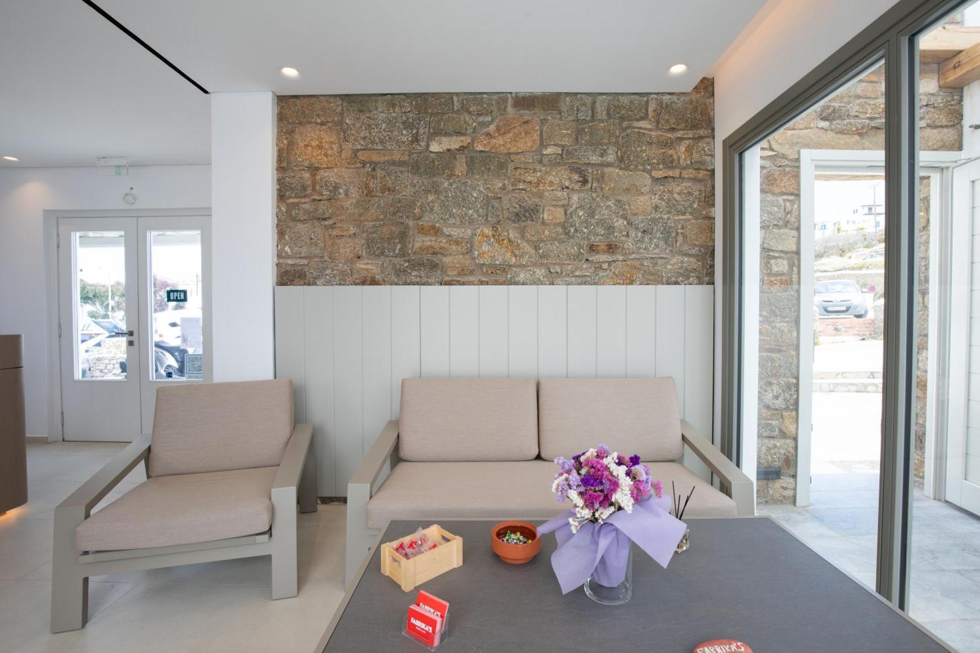 Fabrikas Apartment Mykonos Town Bagian luar foto