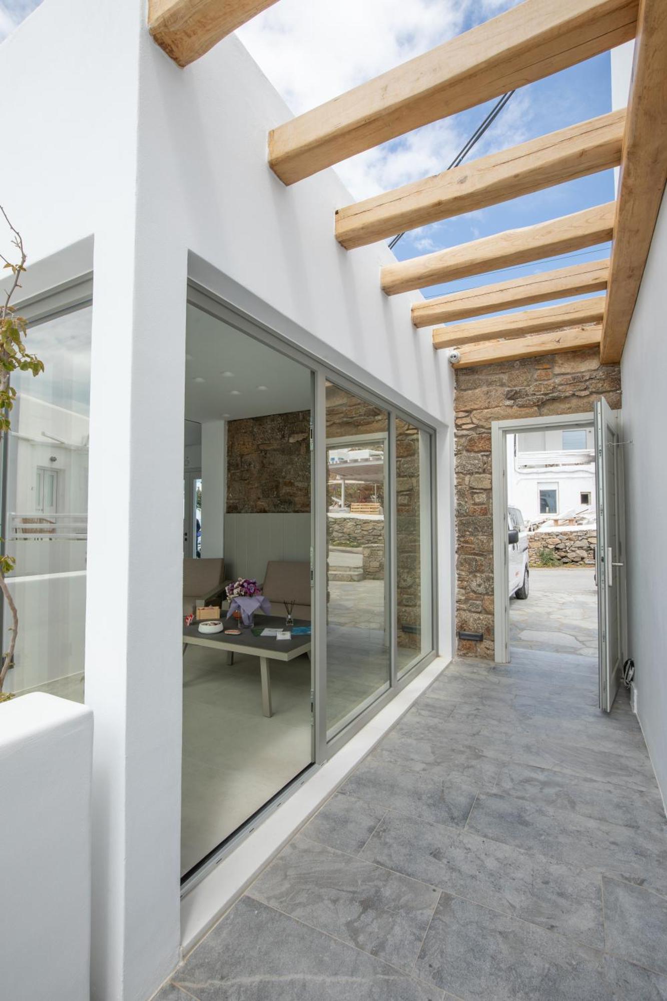 Fabrikas Apartment Mykonos Town Bagian luar foto
