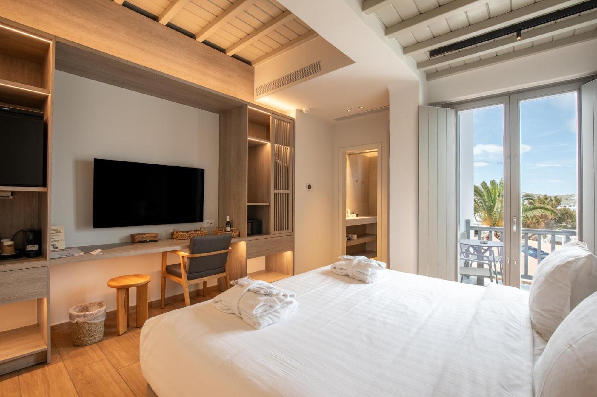 Fabrikas Apartment Mykonos Town Bagian luar foto